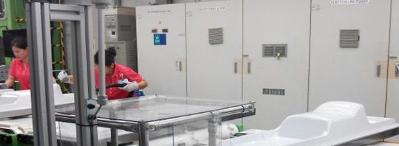 康耐视助力门体发泡线自动扫描
